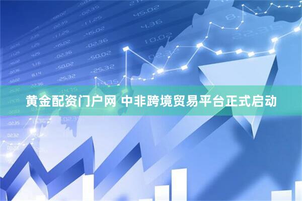 黄金配资门户网 中非跨境贸易平台正式启动